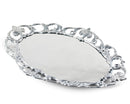 Fleur De Lis Oval Serving Tray