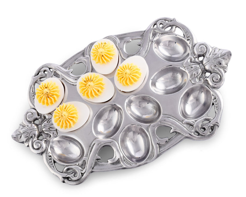 Fleur De Lis Deviled Egg Holder