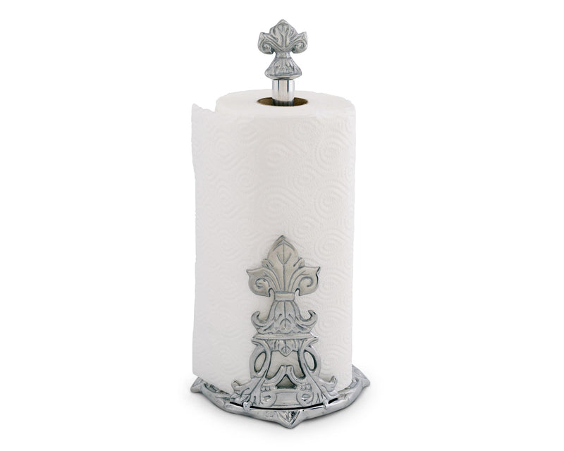 Fleur De Lis Paper Towel Holder