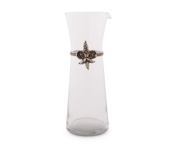 Fleur De Lis Wine Carafe