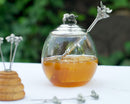Bee Hive Honey Pot with Spoon