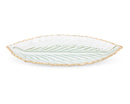 Glass Leaf Dish