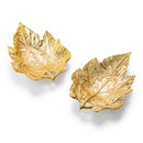 Gold Metal Leaves